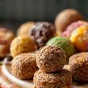 Assortment of healthy vegan snacks